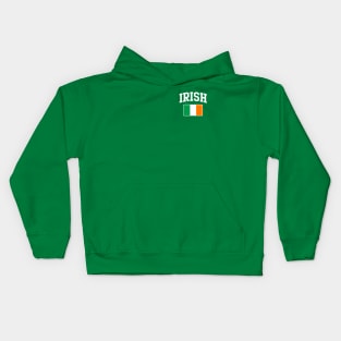 Irish Flag Ireland St Patricks Day Kids Hoodie